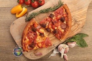 Meat Treat Pizza