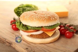 Vegetable Deluxe Burger